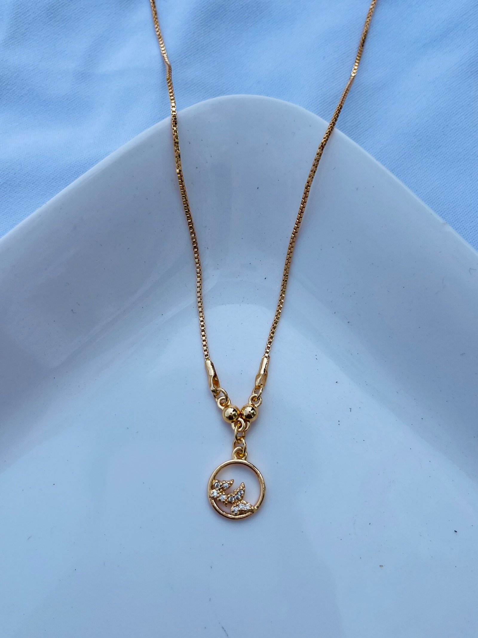 Golden Harmony Bird Pendant - Image 4