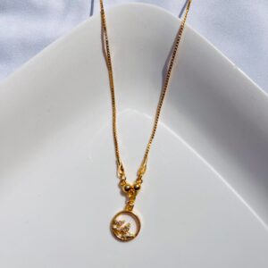 Golden Harmony Bird Pendant