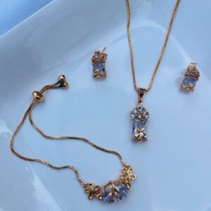 Golden Radiance Jewelry Set